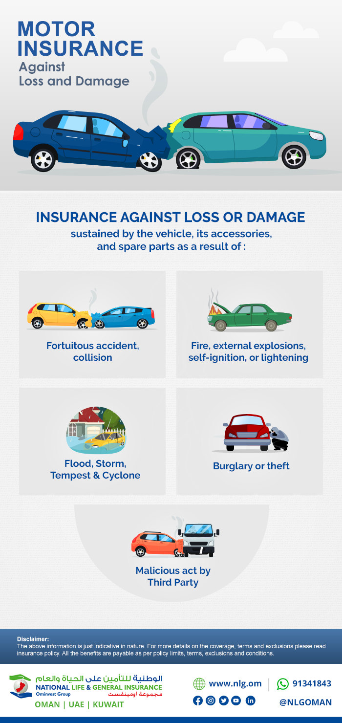 Motor Insurance Against Loss and Damage [Infographic]
